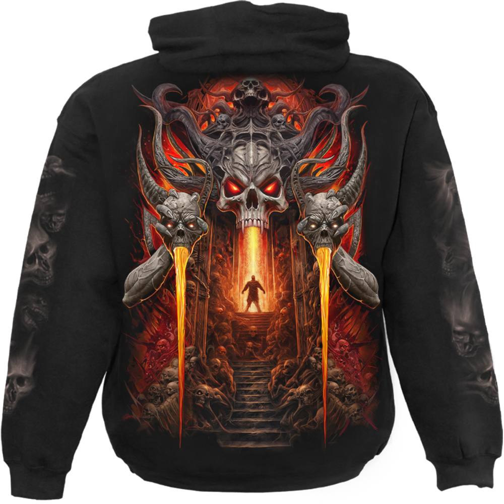 Spiral - Gates Of Hell Hoodie/trui - Zwart
